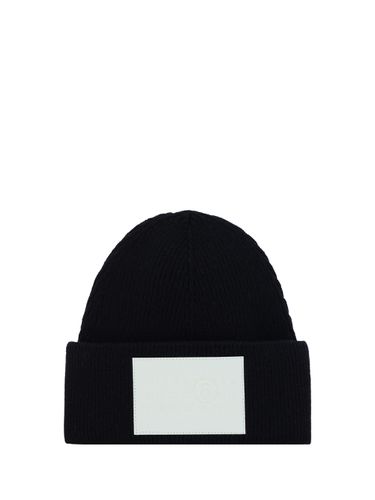 MM6 Maison Margiela Beanie Hat - MM6 Maison Margiela - Modalova