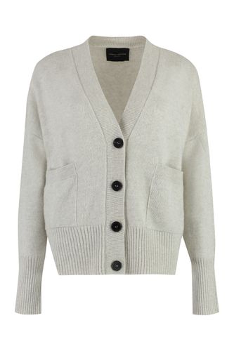 Wool And Cashmere Cardigan - Roberto Collina - Modalova