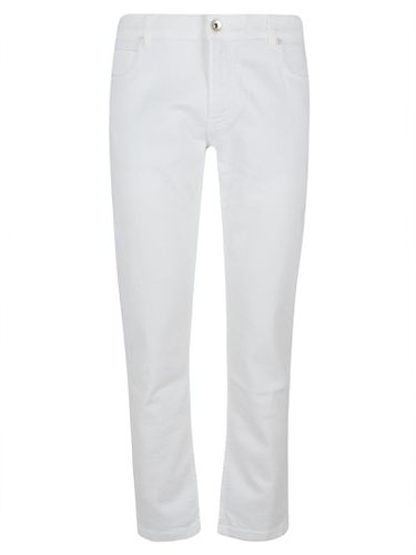 Eleventy Denim Cotton Trousers - Eleventy - Modalova