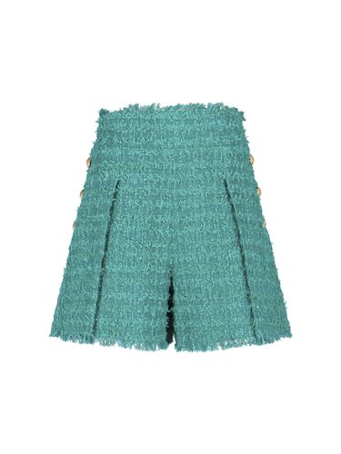 Balmain Tweed Shorts - Balmain - Modalova