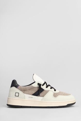 Court 2.0 Sneakers In Grey Suede D. A.T. E - D.A.T.E. - Modalova