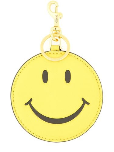 Moschino Smile Keychain - Moschino - Modalova