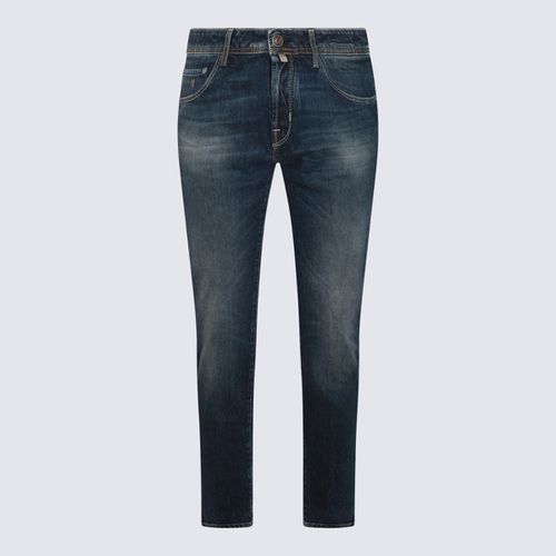 Jacob Cohen Dark Blue Cotton Jeans - Jacob Cohen - Modalova