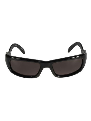 Wavy Temple Logo Sided Sunglasses - Balenciaga Eyewear - Modalova