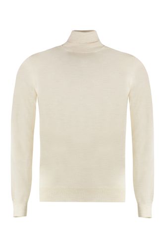 Turtleneck Merino Wool Sweater - Drumohr - Modalova