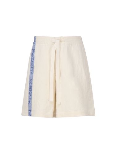 J. W. Anderson White Cotton Short - J.W. Anderson - Modalova