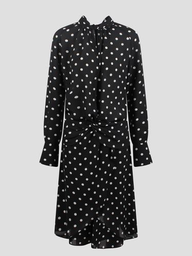 Nina Ricci Polka Dot Midi Dress - Nina Ricci - Modalova