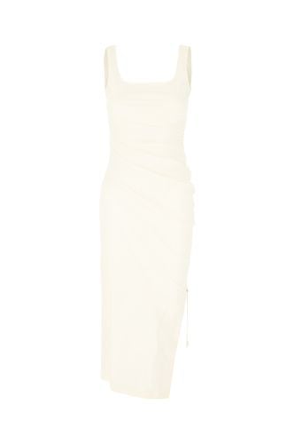 SportMax Ivory Stretch Cotton Dress - SportMax - Modalova