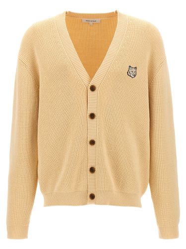 Bold Fox Head Cardigan - Maison Kitsuné - Modalova