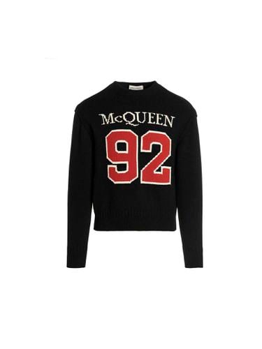 Black Mcqueen 92 Sweater - Alexander McQueen - Modalova