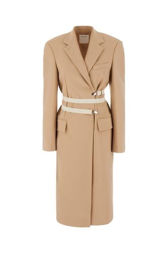 SportMax Belted Long-sleeved Coat - SportMax - Modalova