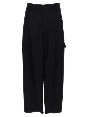 Yohji Yamamoto tab Wide P Pants - Yohji Yamamoto - Modalova