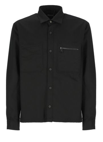 Zegna Wool Shirt - Zegna - Modalova