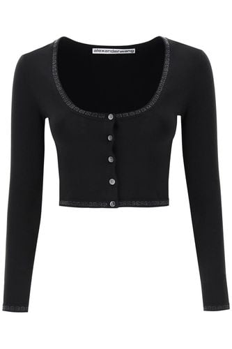 Stretch Nylon Cardigan - Alexander Wang - Modalova