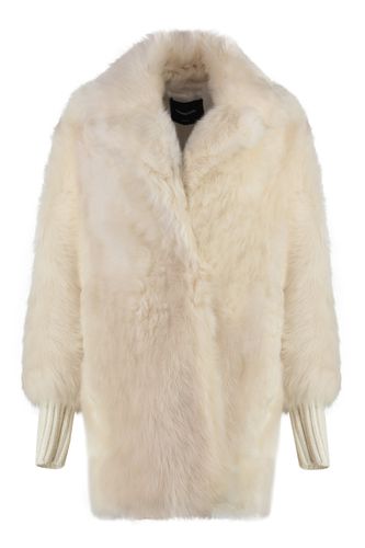 Fabiana Filippi Shearling Overcoat - Fabiana Filippi - Modalova