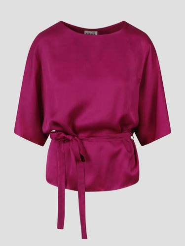 Parosh Belted Blouse - Parosh - Modalova