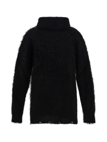 Distressed Turtleneck Jumper - Junya Watanabe - Modalova