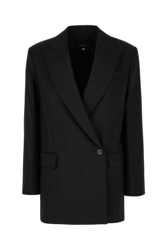 Weekend Max Mara Black Wool Blazer - Weekend Max Mara - Modalova