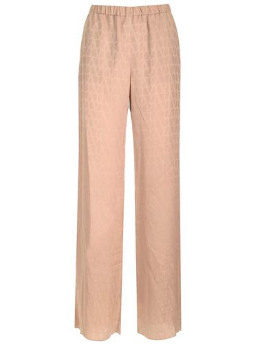 Toile Iconographe Silk Trousers - Valentino - Modalova