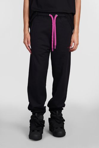 Lanvin Pants In Black Cotton - Lanvin - Modalova