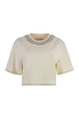 Cotton Crew-neck T-shirt - Paco Rabanne - Modalova