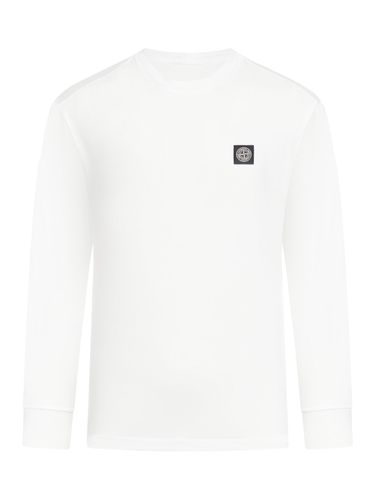 Logo Patch Crewneck Sweatshirt - Stone Island - Modalova