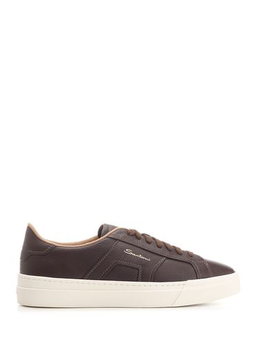 Santoni double Buckle Sneaker - Santoni - Modalova