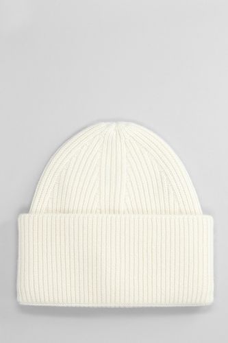 Laneus Hats In White Cashmere - Laneus - Modalova