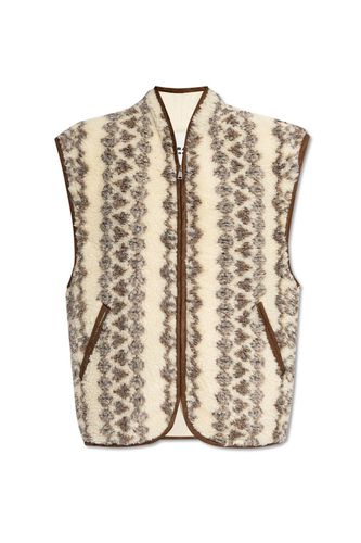 Patterned Intarsia-knit Vest - Marant Étoile - Modalova