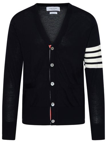 Cardigan In Virgin Wool - Thom Browne - Modalova