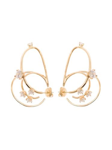 Constellation Gold-colored Multi Hoops Earrings In Sterling Silver Woman - Panconesi - Modalova