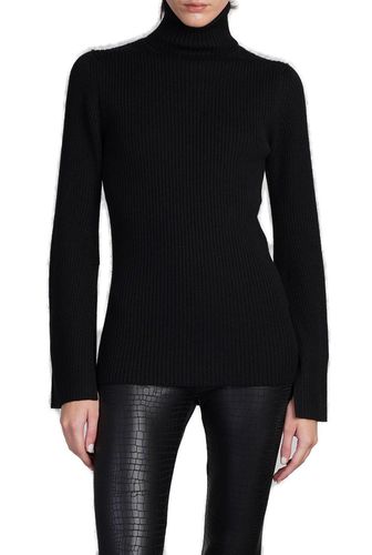 Long-sleeved Ribbed Turtleneck Top - Junya Watanabe - Modalova