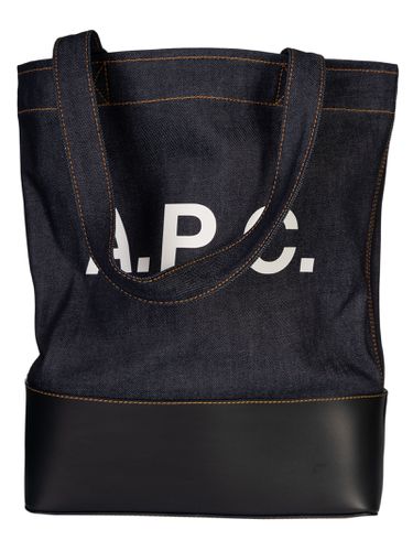 A. P.C. Axelle Denim Tote Bag - A.P.C. - Modalova