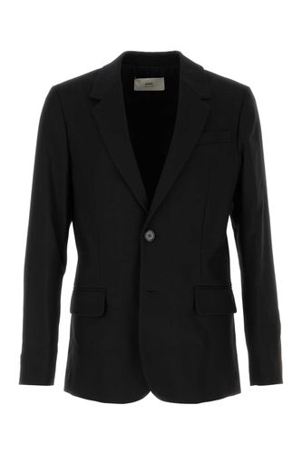 Wool Blazer - Ami Alexandre Mattiussi - Modalova