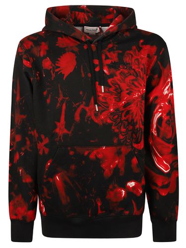 Alexander McQueen Printed Hoodie - Alexander McQueen - Modalova