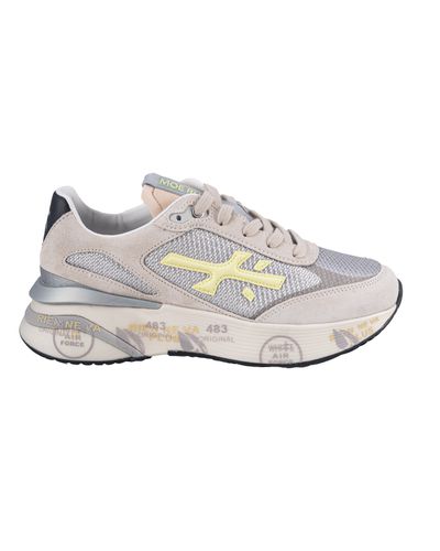 Premiata Flat Shoes Grey - Premiata - Modalova