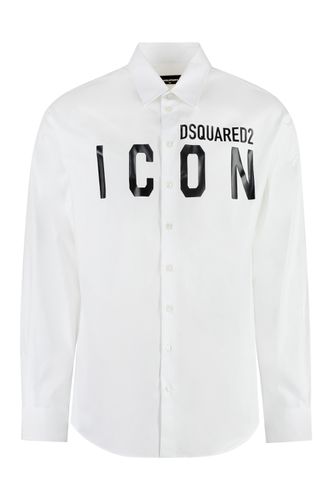 Dsquared2 Drop Cotton Shirt - Dsquared2 - Modalova