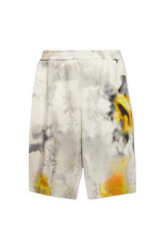 Obscured Flower Shorts - Alexander McQueen - Modalova