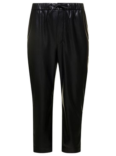 Jain Pants With Drawstring In Faux Leather Man - Nanushka - Modalova