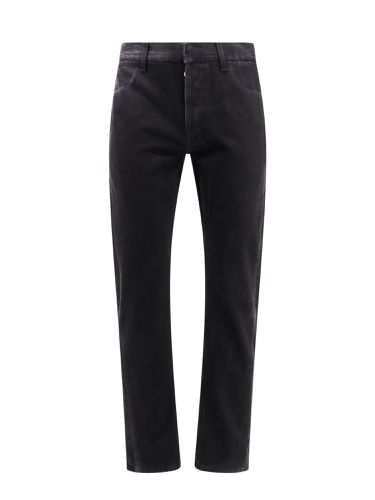 Jeans With Straight Leg In Denim Man - Alexander McQueen - Modalova