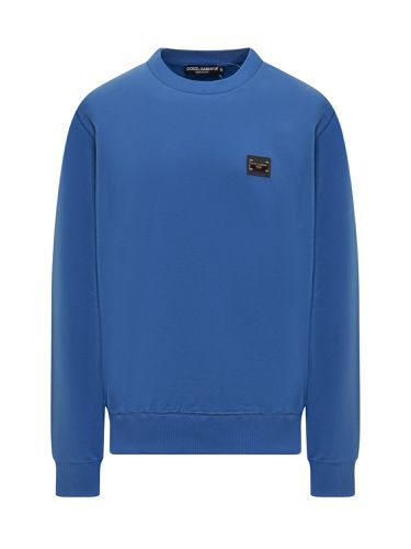 Cotton Crew-neck Sweatshirt - Dolce & Gabbana - Modalova