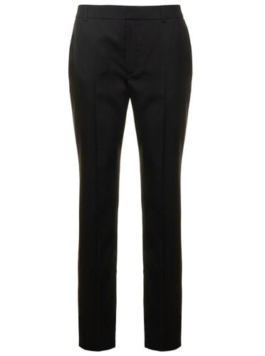 Slim Pants With Welt Pockets - Saint Laurent - Modalova