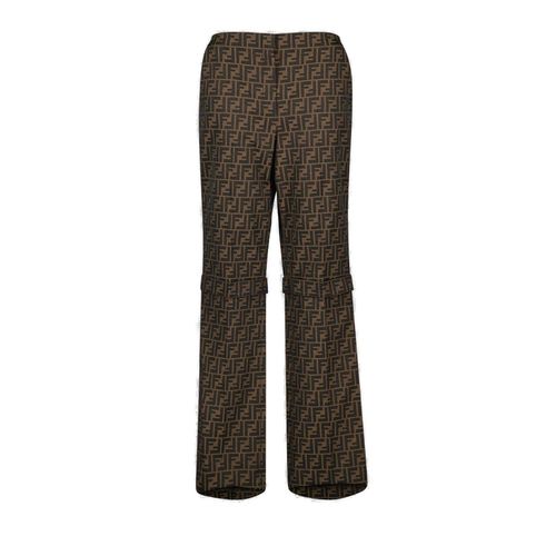 Ff Motif Straight-leg Trousers - Fendi - Modalova