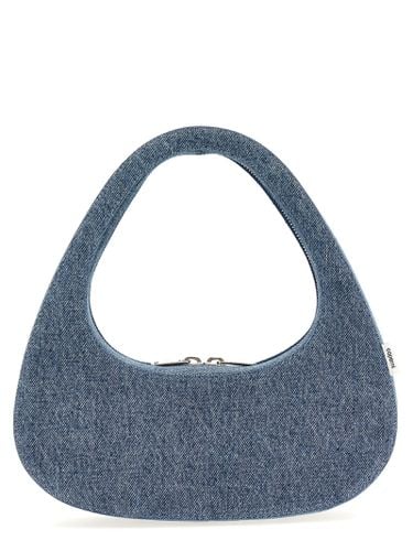 Denim Baguette Swipe Bag Handbag - Coperni - Modalova