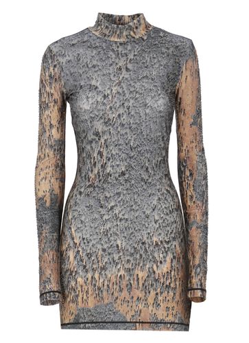 D-eleo Abstract-print Minidress - Diesel - Modalova