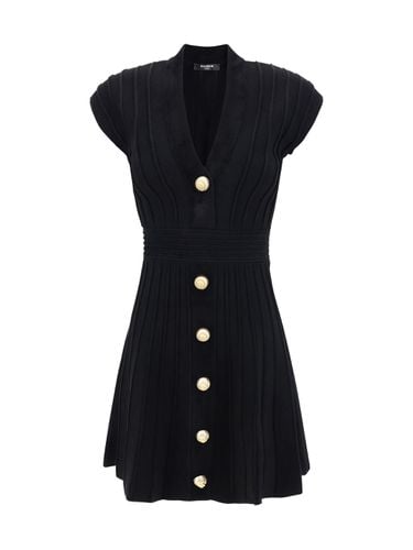 Balmain chiocciola Button Dress - Balmain - Modalova