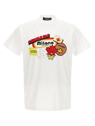 Dsquared2 Printed T-shirt - Dsquared2 - Modalova