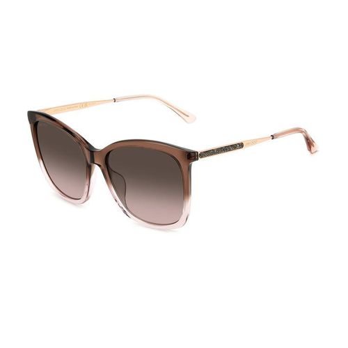 Jc Nerea/g/s 08m/ha Brown Nude Sunglasses - Jimmy Choo Eyewear - Modalova