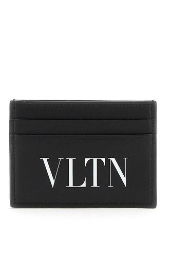 Vltn Logo Printed Cardholder - Valentino Garavani - Modalova