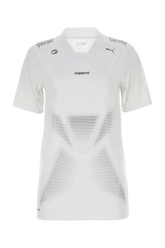 White Stretch Nylon X Puma T-shirt - Coperni - Modalova